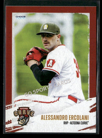 2026 Altoona Curve 2nd Alessandro Ercolani