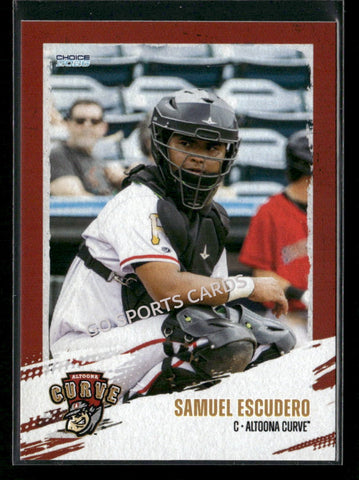 2026 Altoona Curve 2nd Samuel Escudero