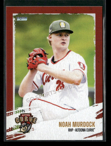 2026 Altoona Curve 2nd Noah Murdock