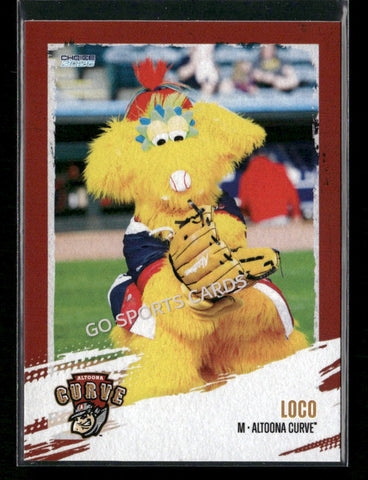 2026 Altoona Curve 2nd Loco Mascot