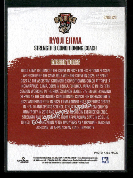 2026 Altoona Curve 2nd Ryoji Ejima