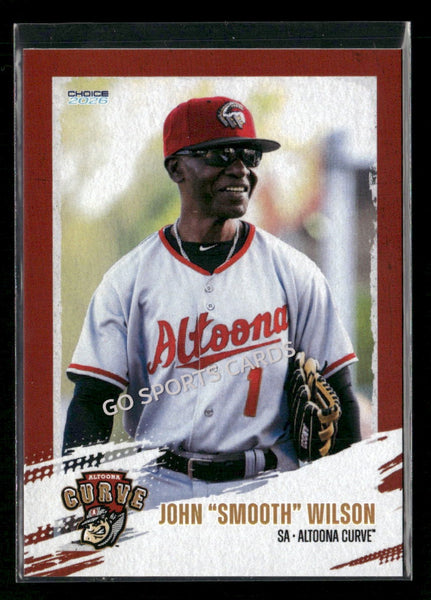 2026 Altoona Curve 2nd John Smooth Wilson