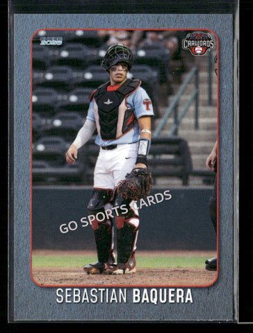 2026 Hickory Crawdads 2nd Sebastian Baquera