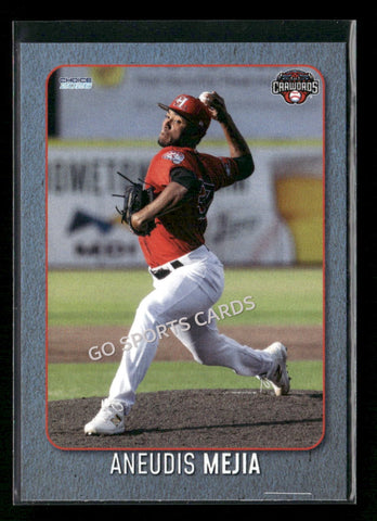 2026 Hickory Crawdads 2nd Aneudis Mejia