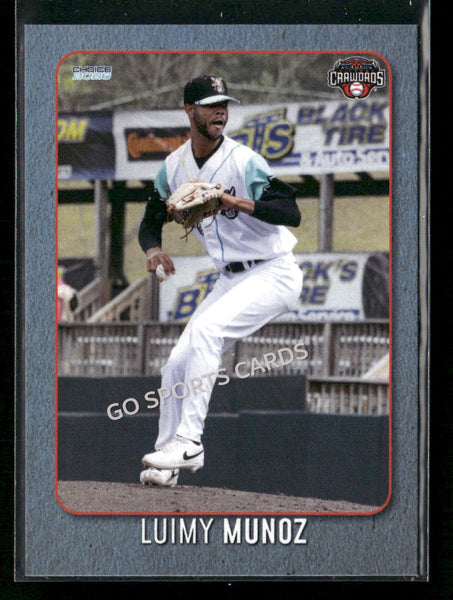 2026 Hickory Crawdads 2nd Luimy Munoz