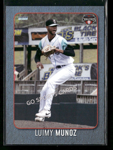 2026 Hickory Crawdads 2nd Luimy Munoz