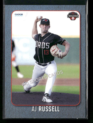 2026 Hickory Crawdads 2nd AJ Russell