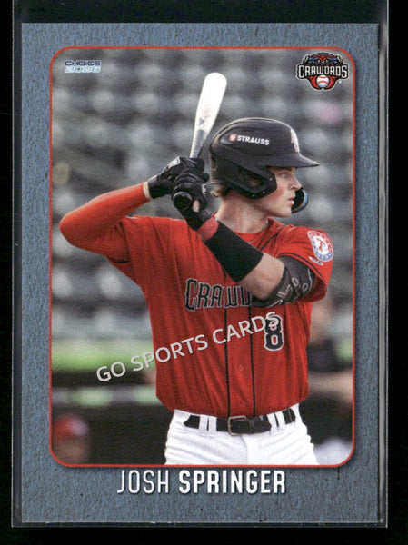 2026 Hickory Crawdads 2nd Josh Springer