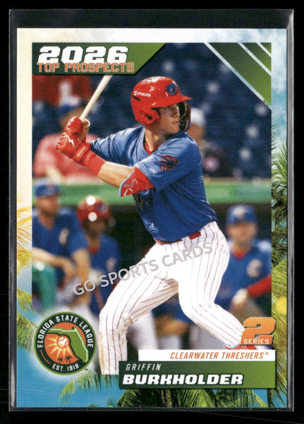 2026 Florida State League Top Prospects 2nd Griffin Burkholder
