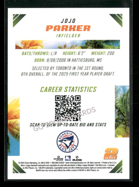 2026 Florida State League Top Prospects 2nd Jojo Parker