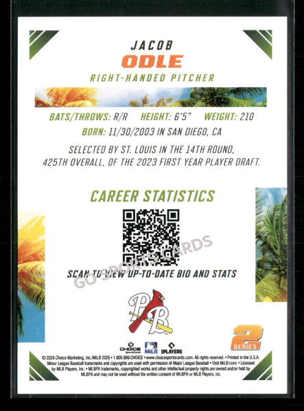 2026 Florida State League Top Prospects 2nd Jacob Odle