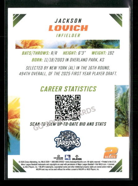 2026 Florida State League Top Prospects 2nd Jackson Lovich