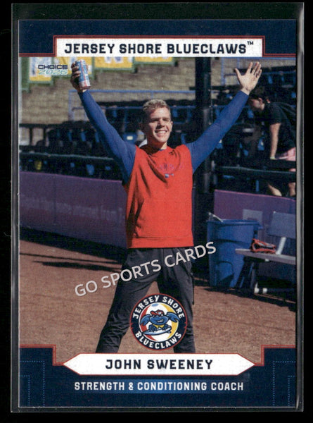 2026 Jersey Shore BlueClaws John Sweeney