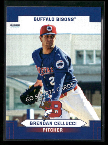 2026 Buffalo Bisons Brendan Cellucci