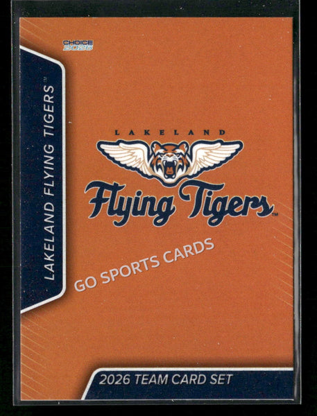 2026 Lakeland Flying Tigers Header Checklist