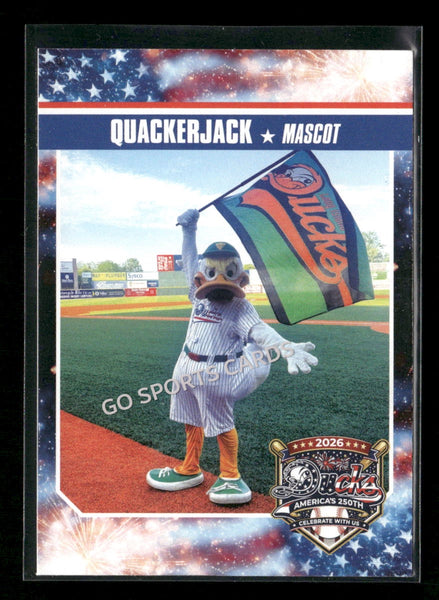 2026 Long Island Ducks Quackerjack Mascot