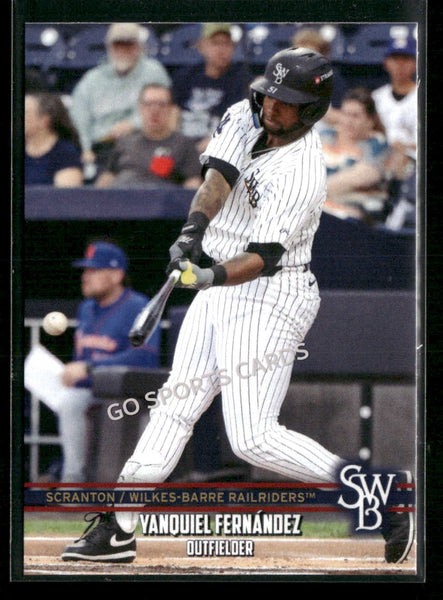 2026 Scranton Wilkes Barre RailRiders Yanquiel Fernandez