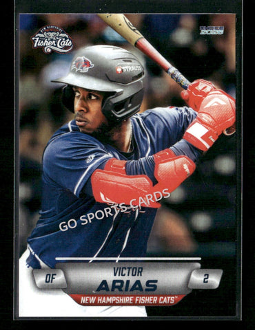 2026 New Hampshire Fisher Cats Victor Arias
