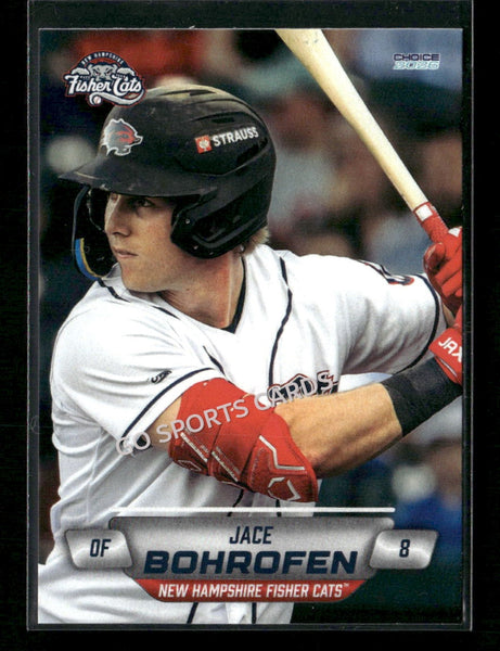 2026 New Hampshire Fisher Cats Jace Bohrofen