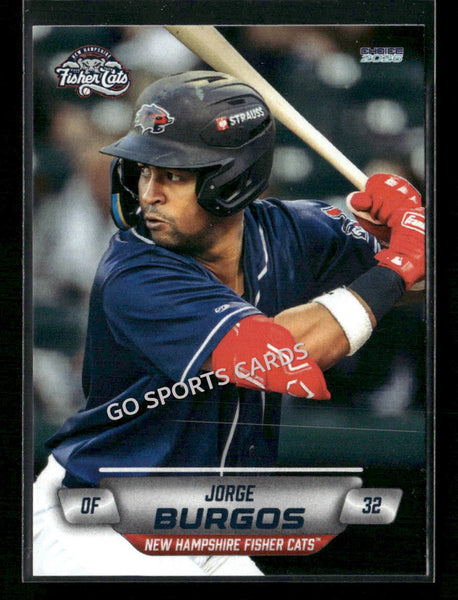 2026 New Hampshire Fisher Cats Jorge Burgos