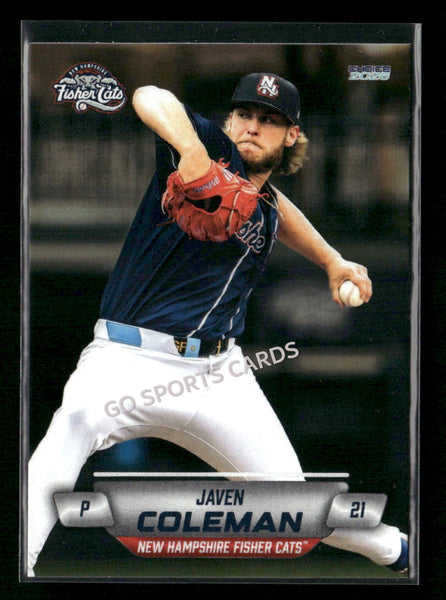 2026 New Hampshire Fisher Cats Javen Coleman