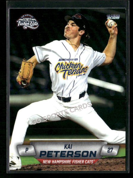 2026 New Hampshire Fisher Cats Kai Peterson