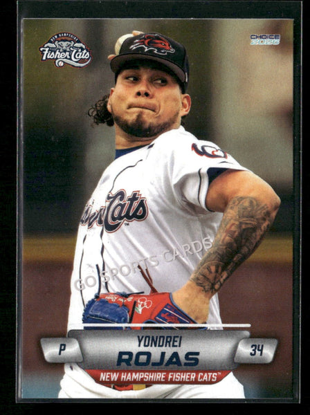 2026 New Hampshire Fisher Cats Yondrei Rojas