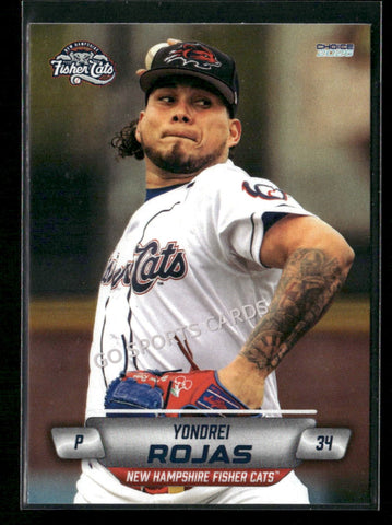 2026 New Hampshire Fisher Cats Yondrei Rojas