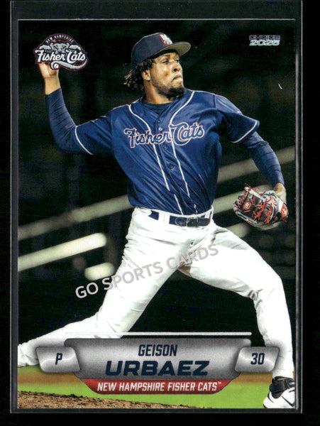 2026 New Hampshire Fisher Cats Geison Urbaez