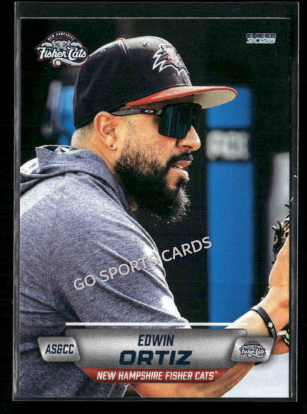 2026 New Hampshire Fisher Cats Edwin Ortiz