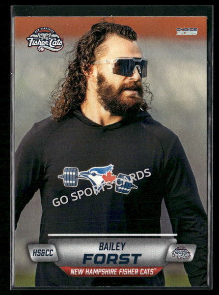 2026 New Hampshire Fisher Cats Bailey Forst