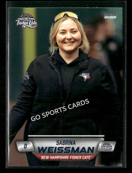 2026 New Hampshire Fisher Cats Sabrina Weissman