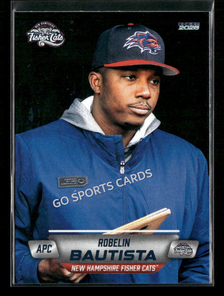 2026 New Hampshire Fisher Cats Robelin Bautista
