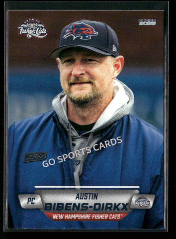 2026 New Hampshire Fisher Cats Austin Bibens Dirkx