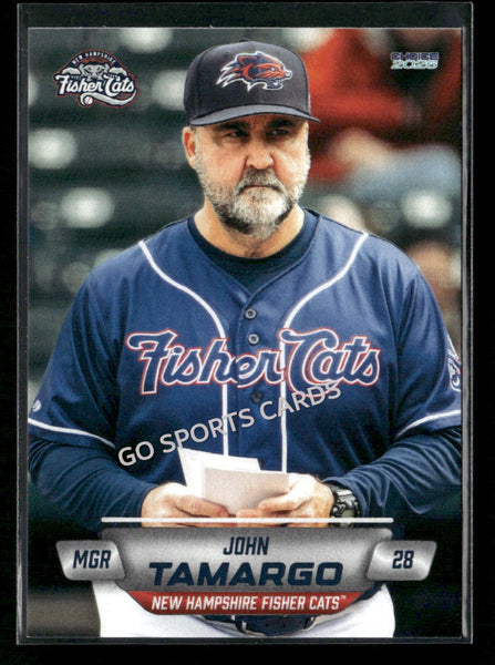 2026 New Hampshire Fisher Cats John Tamargo