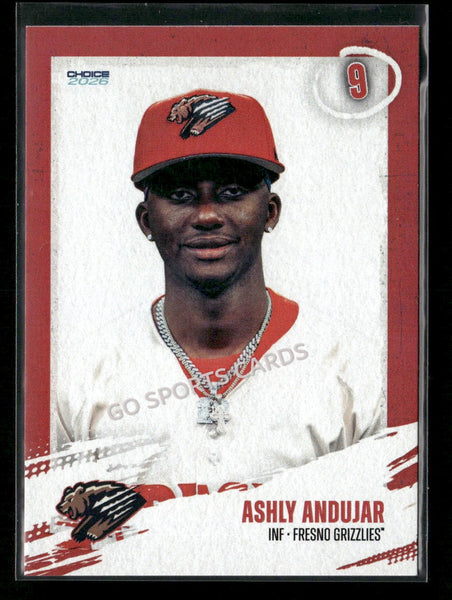 2026 Fresno Grizzlies Ashly Andujar