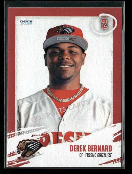 2026 Fresno Grizzlies Derek Bernard