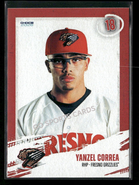 2026 Fresno Grizzlies Yanzel Correa