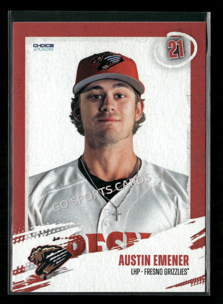 2026 Fresno Grizzlies Austin Emener