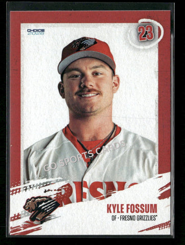 2026 Fresno Grizzlies Kyle Fossum