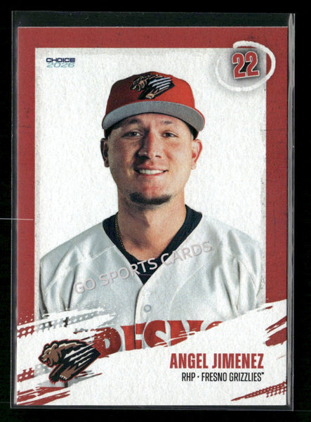 2026 Fresno Grizzlies Angel Jimenez