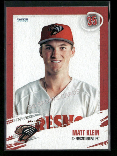 2026 Fresno Grizzlies Matt Klein