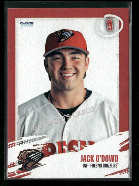 2026 Fresno Grizzlies Jack O'Dowd