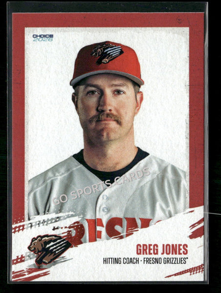 2026 Fresno Grizzlies Greg Jones