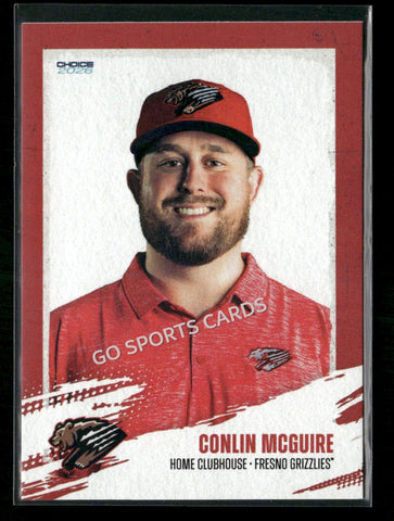 2026 Fresno Grizzlies Conlin McGuire