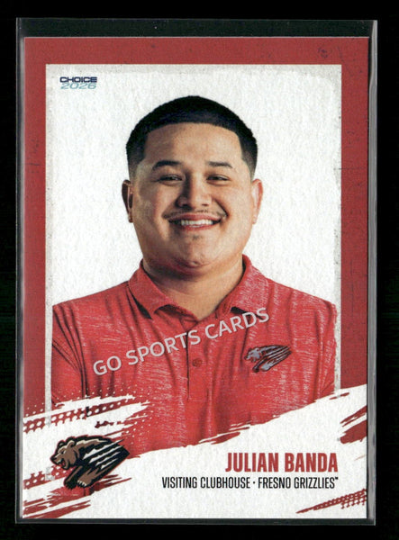 2026 Fresno Grizzlies Julian Banda