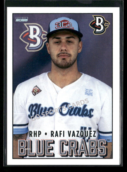 2026 Southern Maryland Blue Crabs Rafi Vazquez