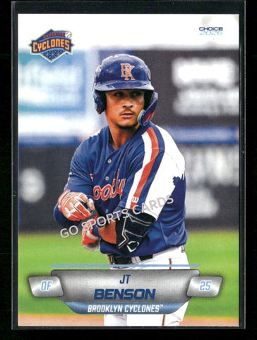 2026 Brooklyn Cyclones JT Benson