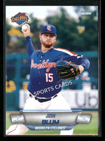 2026 Brooklyn Cyclones Josh Blum