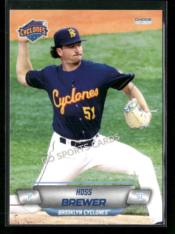 2026 Brooklyn Cyclones Hoss Brewer